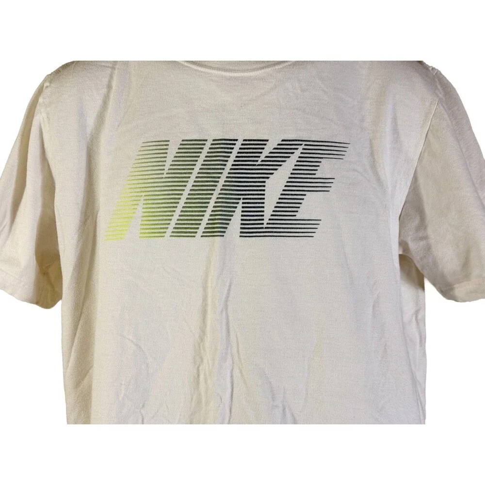 NIKE Short Sleeve Pull-Over T-Shirt White‎ Large